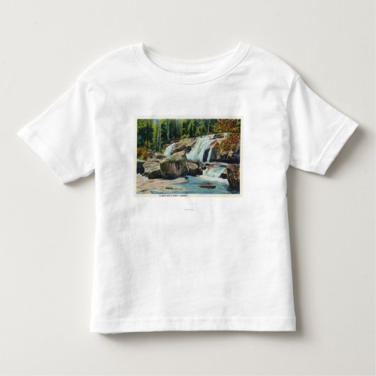 Uitzicht van Diana's Bath Kinder Shirts (Voorkant)