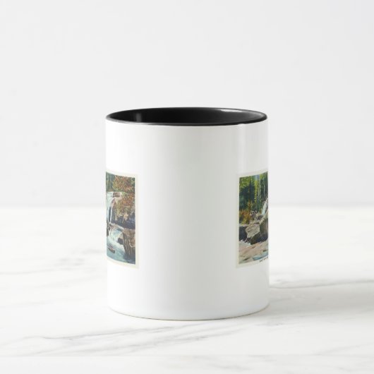 Uitzicht van Diana's Bath Mok (Midden)