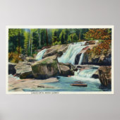 Uitzicht van Diana's Bath Poster (Voorkant)