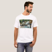 Uitzicht van Diana's Bath T-shirt (Voorkant volledig)