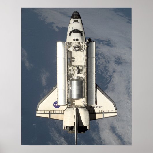 Uitzicht van Discovery van het internationale ruim Poster (Voorkant)