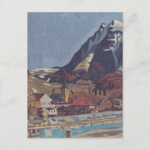 Uitzicht van Dolný Kubín door Arnold Peter Weisz Briefkaart