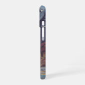 Uitzicht van Dolný Kubín door Arnold Peter Weisz iPhone 16 Hoesje (Linkerkant)