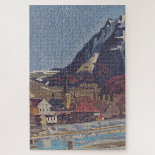 Uitzicht van Dolný Kubín door Arnold Peter Weisz Legpuzzel (Verticaal)