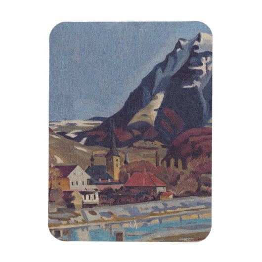 Uitzicht van Dolný Kubín door Arnold Peter Weisz Magneet (Verticaal)