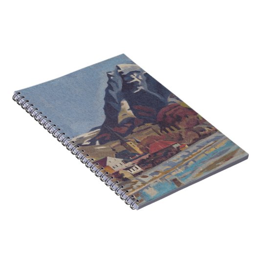 Uitzicht van Dolný Kubín door Arnold Peter Weisz Notitieboek (Rechterzijde)