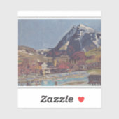 Uitzicht van Dolný Kubín door Arnold Peter Weisz Sticker (Vel)