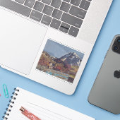 Uitzicht van Dolný Kubín door Arnold Peter Weisz Sticker (Laptop met iPhone)