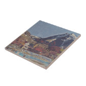 Uitzicht van Dolný Kubín door Arnold Peter Weisz Tegeltje (Zijkant)