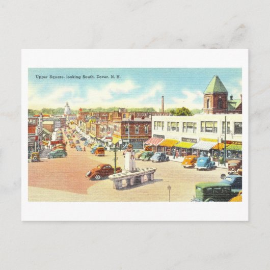 Uitzicht van Dover, New Hampshire, Briefkaart (Voorkant)