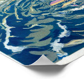 Uitzicht van drijfvliegtuigen in Poster van lucht (Hoek)