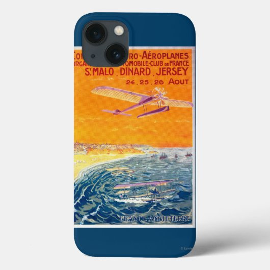 Uitzicht van drijfvliegtuigen in Poster van lucht  Case-Mate iPhone Case (Achterkant)