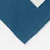 Uitzicht van drijfvliegtuigen in Poster van lucht  Fleece Deken (Hoek)