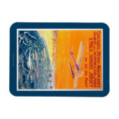 Uitzicht van drijfvliegtuigen in Poster van lucht Magneet (Horizontaal)