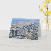 Uitzicht van Dubai Kaart (Gele Bloem)
