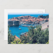Uitzicht van Dubrovnik Old Town, Kroatië Briefkaart (Voorkant / Achterkant)