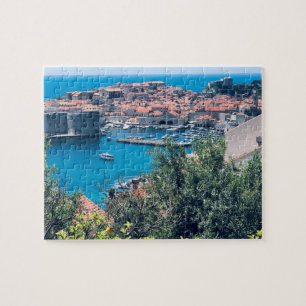 Uitzicht van Dubrovnik Old Town, Kroatië Legpuzzel