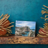 Uitzicht van Dubrovnik uit zee Fotoplaat (Zijkant)