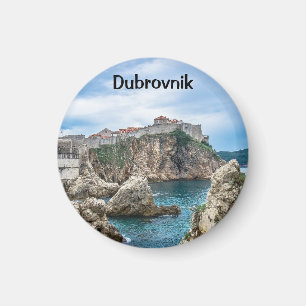 Uitzicht van Dubrovnik uit zee Magneet