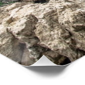 Uitzicht van Dubrovnik uit zee Perfect Poster (Hoek)