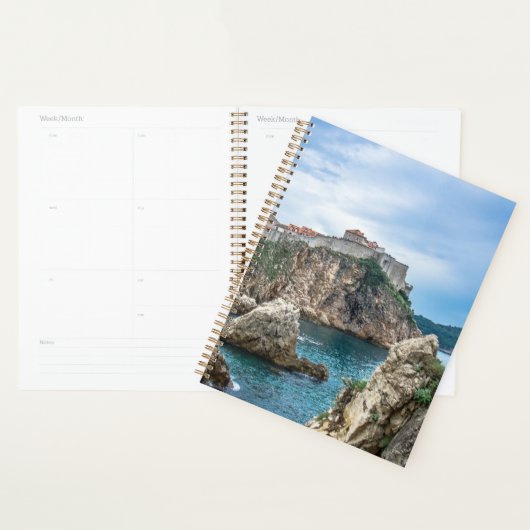 Uitzicht van Dubrovnik uit zee Planner (Display)