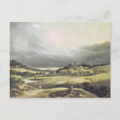 Uitzicht van Dunloe Castle, Killarney, 1805 Briefkaart (Voorkant)