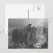 Uitzicht van Dunottar Castle bij Stonehaven Briefkaart (Voorkant / Achterkant)