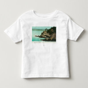 Uitzicht van Eagle Dome in Point Lobos Kinder Shirts