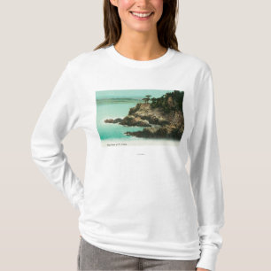 Uitzicht van Eagle Dome in Point Lobos T-shirt
