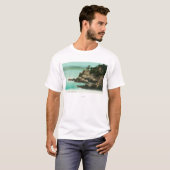 Uitzicht van Eagle Dome in Point Lobos T-shirt (Voorkant volledig)