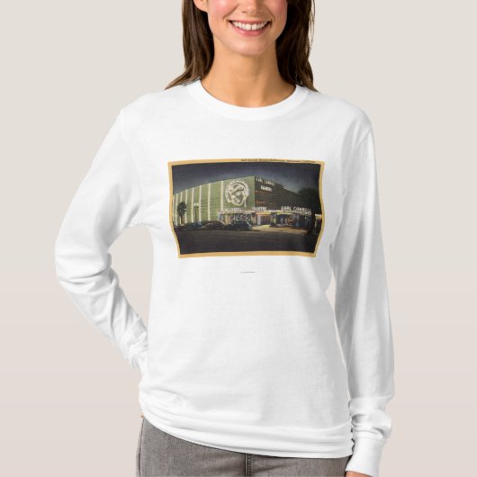 Uitzicht van Earl Carroll Theater-Restaurant T-shirt (Voorkant)
