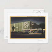 Uitzicht van Earl Carroll Theaterrestaurant Briefkaart (Voorkant / Achterkant)