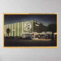 Uitzicht van Earl Carroll Theaterrestaurant