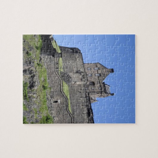 Uitzicht van Edinburgh Castle, Edinburgh, Schotlan Legpuzzel (Horizontaal)