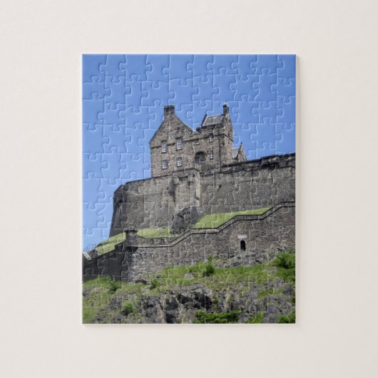 Uitzicht van Edinburgh Castle, Edinburgh, Schotlan Legpuzzel (Verticaal)