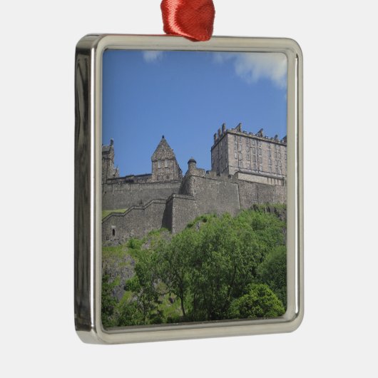 Uitzicht van Edinburgh Castle, Edinburgh, Schotlan Metalen Ornament (Rechts)