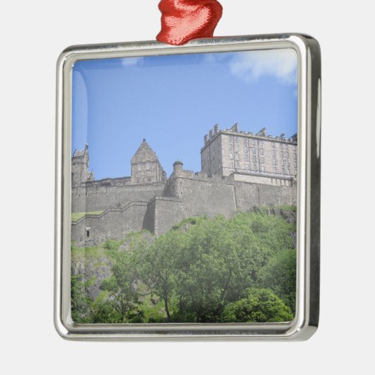 Uitzicht van Edinburgh Castle, Edinburgh, Schotlan Metalen Ornament (Links)