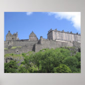 Uitzicht van Edinburgh Castle, Edinburgh, Schotlan Poster (Voorkant)