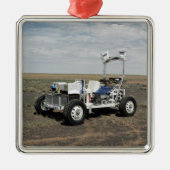 Uitzicht van een 1-G Lunar Rover Vehicle Metalen Ornament (Voorkant)