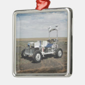 Uitzicht van een 1-G Lunar Rover Vehicle Metalen Ornament (Links)