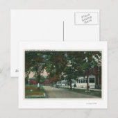 Uitzicht van een Amerikaans militair kamp Briefkaart (Voorkant / Achterkant)