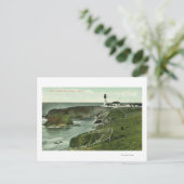 Uitzicht van een Amerikaanse vuurtoren Briefkaart (Staand voorkant)