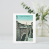 Uitzicht van een betonnen BridgeLos Gatos, CA Briefkaart (Staand voorkant)