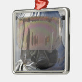 Uitzicht van een brandweerman metalen ornament (Links)