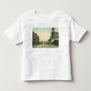 Uitzicht van een Business StreetSan Luis Obispo, C Kinder Shirts