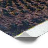 Uitzicht van een Californische wijnbouw en wijnbou Poster (Hoek)