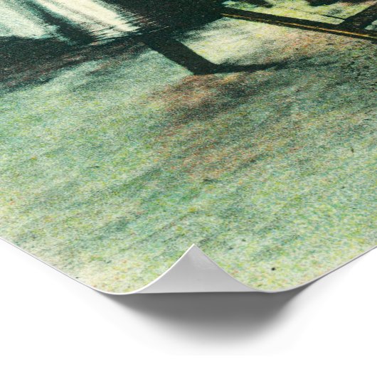 Uitzicht van een Chinese Fortune Teller Poster (Hoek)