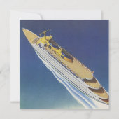 Uitzicht van een cruiseschip in de oceaan (Voorkant)