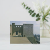 Uitzicht van een dakboog uit het westen, gebouwd t briefkaart (Staand voorkant)