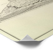 Uitzicht van een deel van de uinta-uplift poster (Hoek)